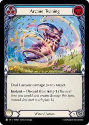 Arcane Twining (Blue) [VER023] (Rosetta Verdance Blitz Deck)
