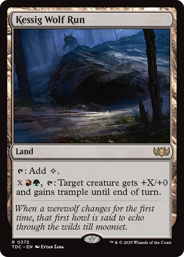 Kessig Wolf Run [Tarkir: Dragonstorm Commander]