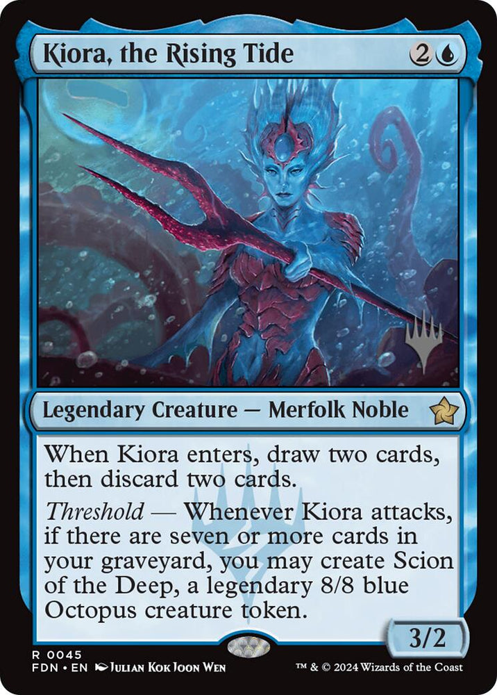 Kiora, the Rising Tide [Edge of Eternities Promo Pack]