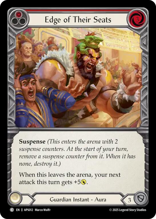 Edge of Their Seats (Red) [APS012] (Armory Deck: Pleiades)