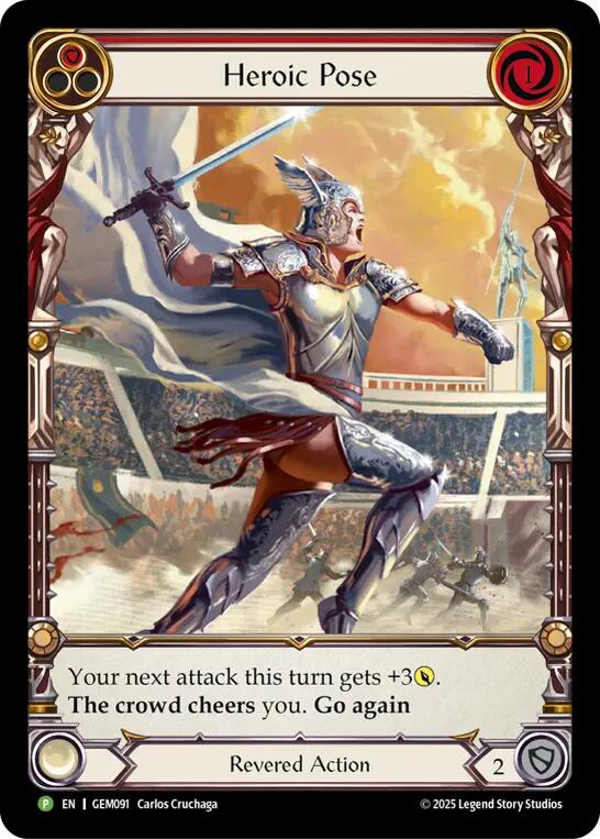 Heroic Pose [GEM091] (GEM Pack 3)