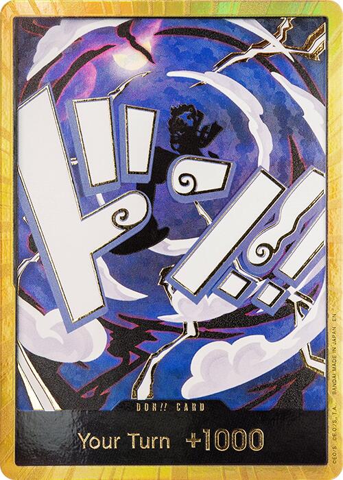DON!! Card (GEAR5 Luffy) (Gold) [Premium Booster -The Best- Vol. 2]