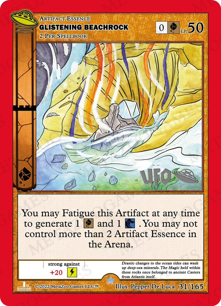 Glistening Beachrock [Cryptid Nation: UFO First Edition Spoiler Pack]