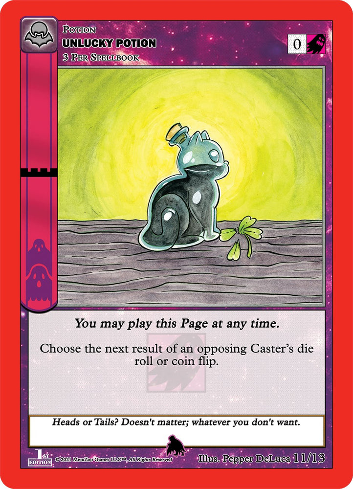 Unlucky Potion [Cryptid Nation: Nightfall First Edition Tribal Theme Decks]